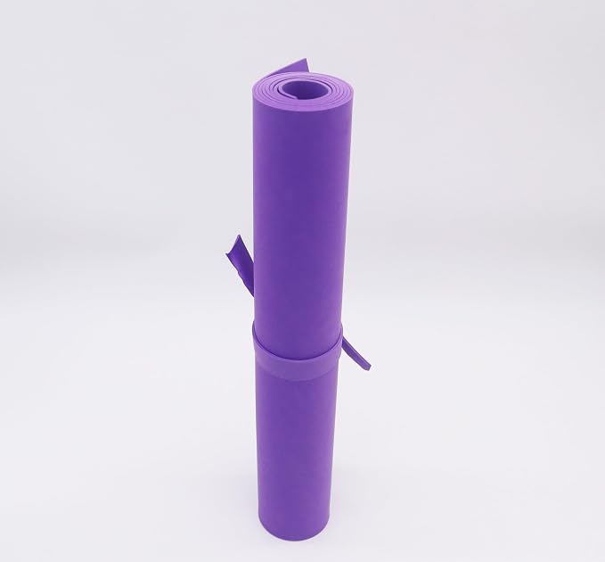 OISAKLD Purple EVA Foam 2mm-10mm 13.7"×39" Craft Foam Sheet 74 kg/m³ EVA Foam by OISAKLD