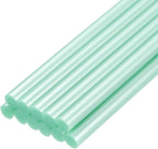 uxcell Mini Hot Glue Sticks for Glue Gun 11mm x 200mm Light Grass Green 12pcs by uxcell