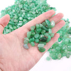 WAYBER Decorative Rock Stones, 2 Lbs/920g Irregular Green Crystal Pebbles - Image 7