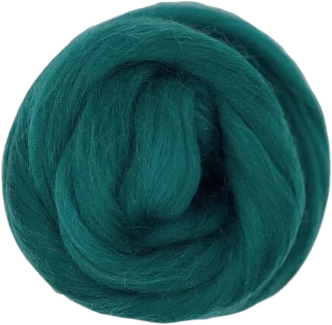 Revolution Fibers Dyed Corriedale Wool | 8.2 Ounces of Premium Combed Wool Top by RevolutionFibers