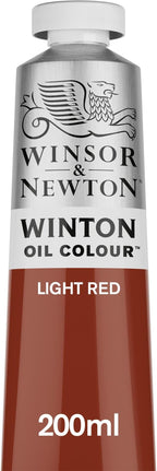 Winsor & Newton Winton Oil Color, 200ml Tube, Light Red by WinsorNewton