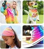36 Colors Tie Dye Powder, Rainbow Tie Fabric Dye Powder - Image 3
