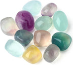 DUQGUHO Fluorite Crystals Healing Crystal Stones Set Natural Crystals Bulk by DUQGUHO