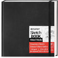 E-WEICHEN Mixed Media Sketch Pad, 8 x 8 inches 125 GSM Sketchbook by E-WEICHEN