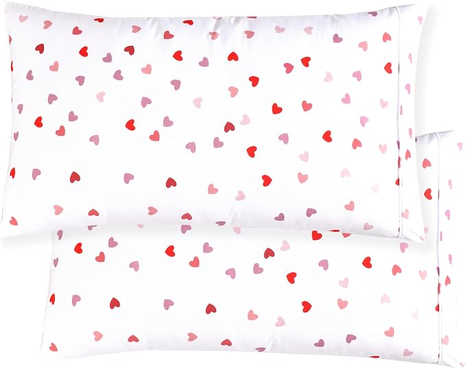 Elegant Comfort Luxury Soft Bed Sheets Heart Pattern - Image 6
