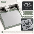 Blank Mylar Stencil Sheets, 10 Pack 12 x 12 Inch, 7 Mil Milky Translucent PET - Image 4
