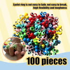 100 PCS Eye Finger Puppets Toys Set, Wiggly Eyeball Finger Puppet Eye On Rings - Image 7