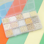 15 Color Glass Seed Tube Bugle Beads Bracelet Jewelry Making Kit, small - Image 3