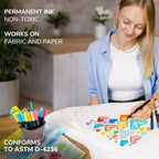 Zenacolor 20 Fabric Markers - Image 5