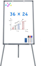 Maxtek Easel Whiteboard 36 x 24, Stand Tripod by Maxtek