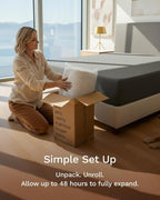 ViscoSoft 4 Inch Memory Foam Mattress Topper Queen - Image 6