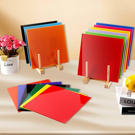 Adrattnay Acrylic Sheets 1/8" Thick, Opaque Colored Acrylic Panels - Image 6