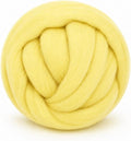 3.53oz Wool Roving: Needle Felting Wool White Roving Wool Felting Supplies Pure by Gipony