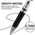 deli Gel Pens, Medium Point Pen 0.7mm, Smooth Writing, Fast Dry, No Bleed - Image 4