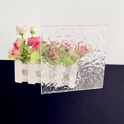 Clear Acrylic Sheets Stone Texture 1/8'' Thickness, Display Cases by XIAOYUE