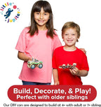 Little Jupiter DIY Wooden Kits w/Stickers - Image 2