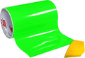 ORACAL 6510 Fluorescent Green Cast Vinyl Wrap 12" x 30" Roll Including Hard by Orafol