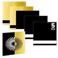5PCS Laser Engraving Double Color ABS Plastic Sheet, Two-Tone Laserable by Bocolon