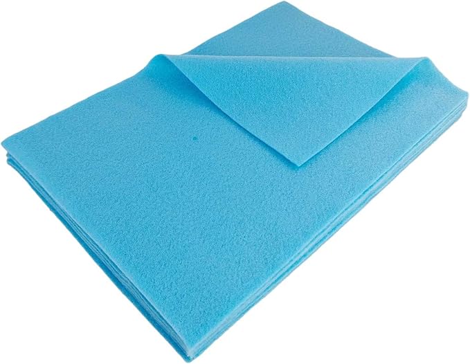 Jtnohx Color Felt, Soft Felt Sheets, 1.4mm Thick 8"x12" Handicraft Felt Fabrics by Jtnohx