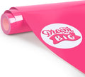 TransWonder Hot Pink Puff Vinyl Heat Transfer 12x20' by TransWonder