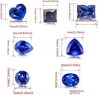 AierCrystal Royal Blue Cornflower Blue Deep Blue Sapphire Color Cubic Zirconia - Image 2