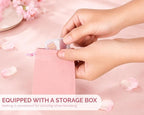 2 Pcs Mahjong Crystal Dice 16mm Pink Crystal D6 Mahjong Dice Set Mahjong Sieve - Image 8
