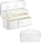 BTSKY 3-Layer Plastic Dividing Storage Box Craft Organizer by BTSKY