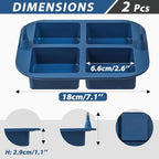 Webake Silicone Air Fryer Brownie Pan - Image 2