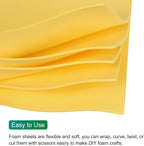 MECCANIXITY EVA Foam Sheets Gold Yellow 35.4 Inch x 19.7 Inch 2mm Thick Crafts - Image 3