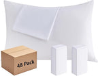 White Pillowcases King Size 48 Pack by Culve