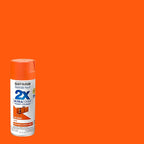 Rust-Oleum Painter's Touch 2X Ultra Cover Spray Paint, Satin Fire Orange | - Image 2