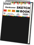 Sketch Book 8.5" x 11", 100 Sheets Hardcover Sketchbook, 68 lb /100 GSM Drawing by Unknown