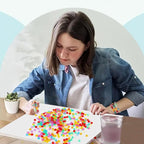 QPIXVB 1100pcs Hair Beads, Pony Beads - Image 6