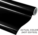 VViViD Black Gloss DECO65 Permanent Adhesive Craft Vinyl - Image 2
