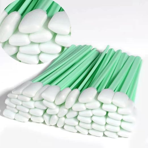 200 PCS Professional Foam Cleaning Swab Sticks, Dust-Free Cleaning Sponge Tip by JEPNJPU