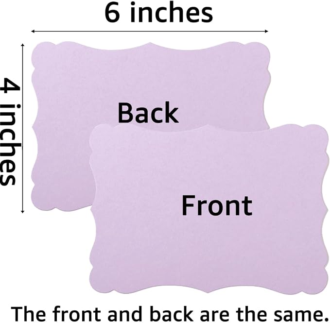 50 Pack Blank Kraft Greeting Cards, 5 Colors, 4x6IN | Thick Cardstock Paper - Image 2