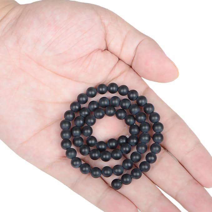 AD Beads Natural Gemstone Round Loose Beads 15" - Image 3