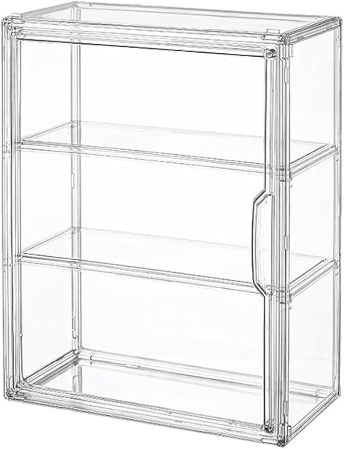 BOHOIDEE 3 Tiers Clear Display Case by BOHOIDEE-CreativeDisplay