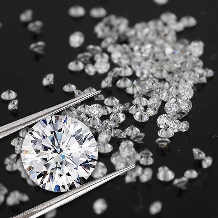 0.9-8mm 10-1000pcs CZ Zircon 5A Round Machine Cut White Cubic Zirconia Loose CZ - Image 8
