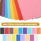 uxcell 5 Pcs Red EVA A4 Foam Sheets Crafts, 12 x 8 Inch Foam Paper - Image 4