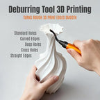 AFA Tooling - Silver Deburring Tool - Works on Metal, PVC Pipes, Plastic and 3D - Image 5