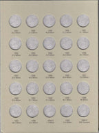 H.E. Harris & Co US Flying Eagle and Indian Cent Coin Folder 1857 – 1909 #2671 - Image 4