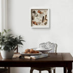 White 5x5 Shadow Box Display Frame, Premium Linen Backboard and Included - Image 6