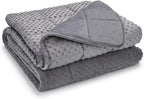 TONGDADA Minky Weighted Blanket | 40''x60'', 5lbs | Cozy and Soft Minky - Image 2