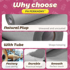 PerkHomy Light Grey Kraft Paper Roll 17.5" x 760" - Image 6
