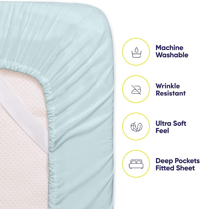 Sweet Home Collection 6 Piece 1500 Supreme Collection Brushed Microfiber Deep - Image 3