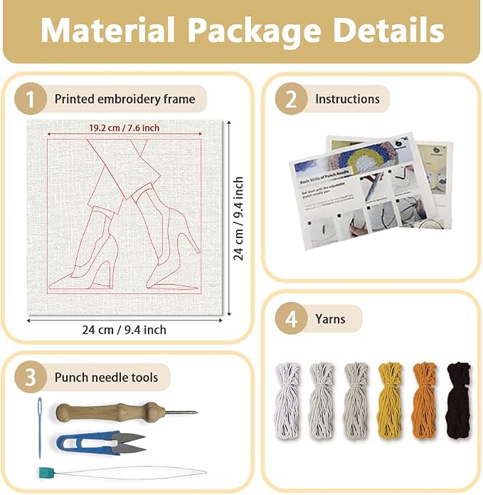 Doodlream High Heel Shoes Needle Kit - Image 2