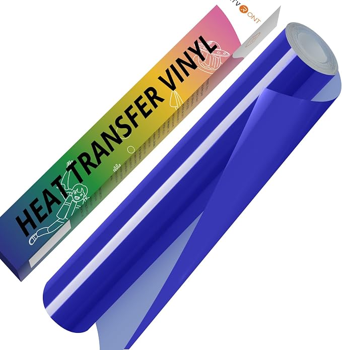 HTVRONT Royal Blue HTV Vinyl Roll by HTVRONT