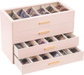 Lolalet Sunglasses Storage Box for Women, Eyewear Eye Glass Organizer by Lolalet