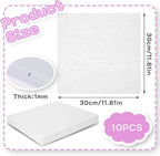 12" x 12" Squares Felt Sheets Fabric, 1mm Thick Halloween Christmas Fabric Fall - Image 2